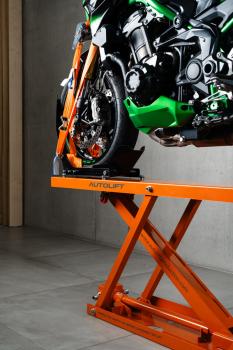 Mobile Hebebühne Scherenhebebühne Reifendienst mechanisch JH6 orange JH-TWIN-062-DRILL-2004-V01